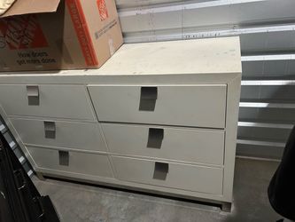 White dresser