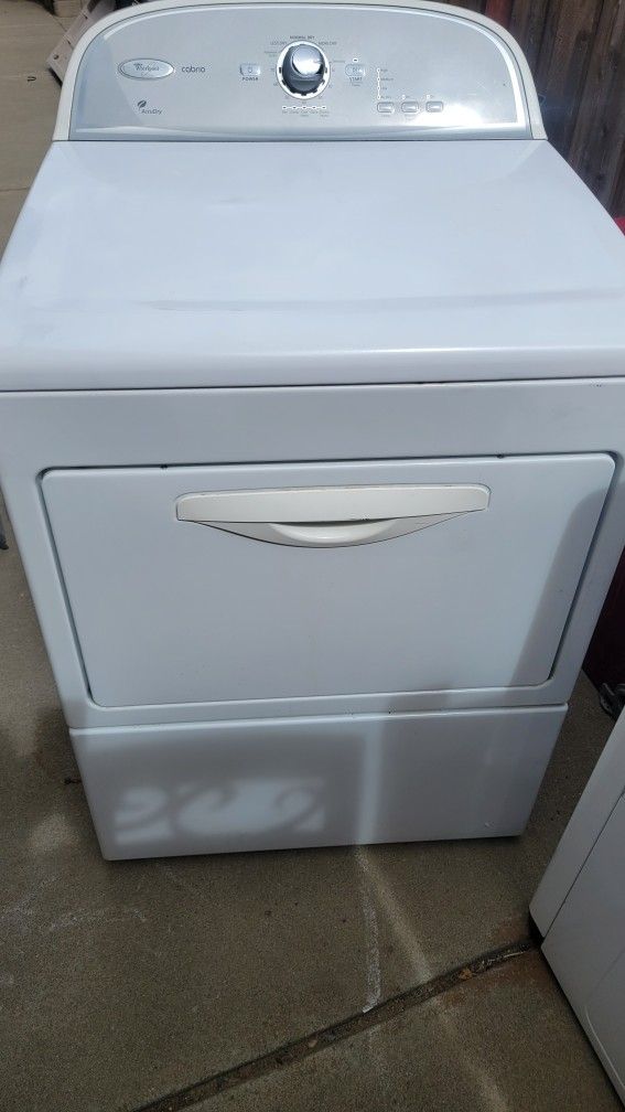 WHIRLPOOL CABRIO ELECTRIC DRYER WORKS GREAT CAN DELIVER 
