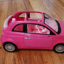 Barbie 500  Fiat Car Pink