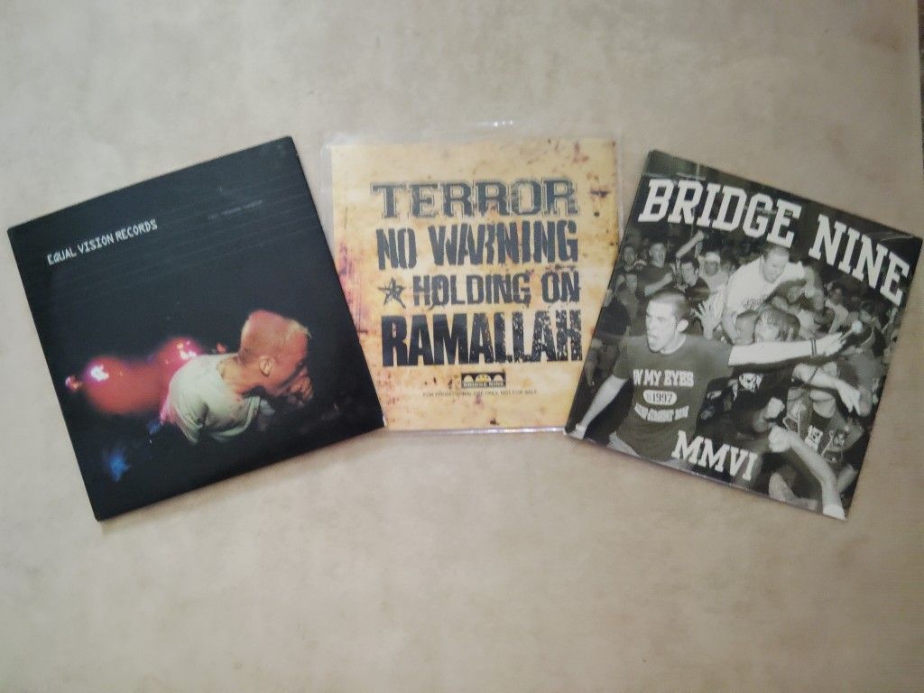 Hardcore Punk Rock CD Samplers Equal Vision B9 Terror Converge