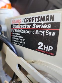 Craftsman Miter Saw