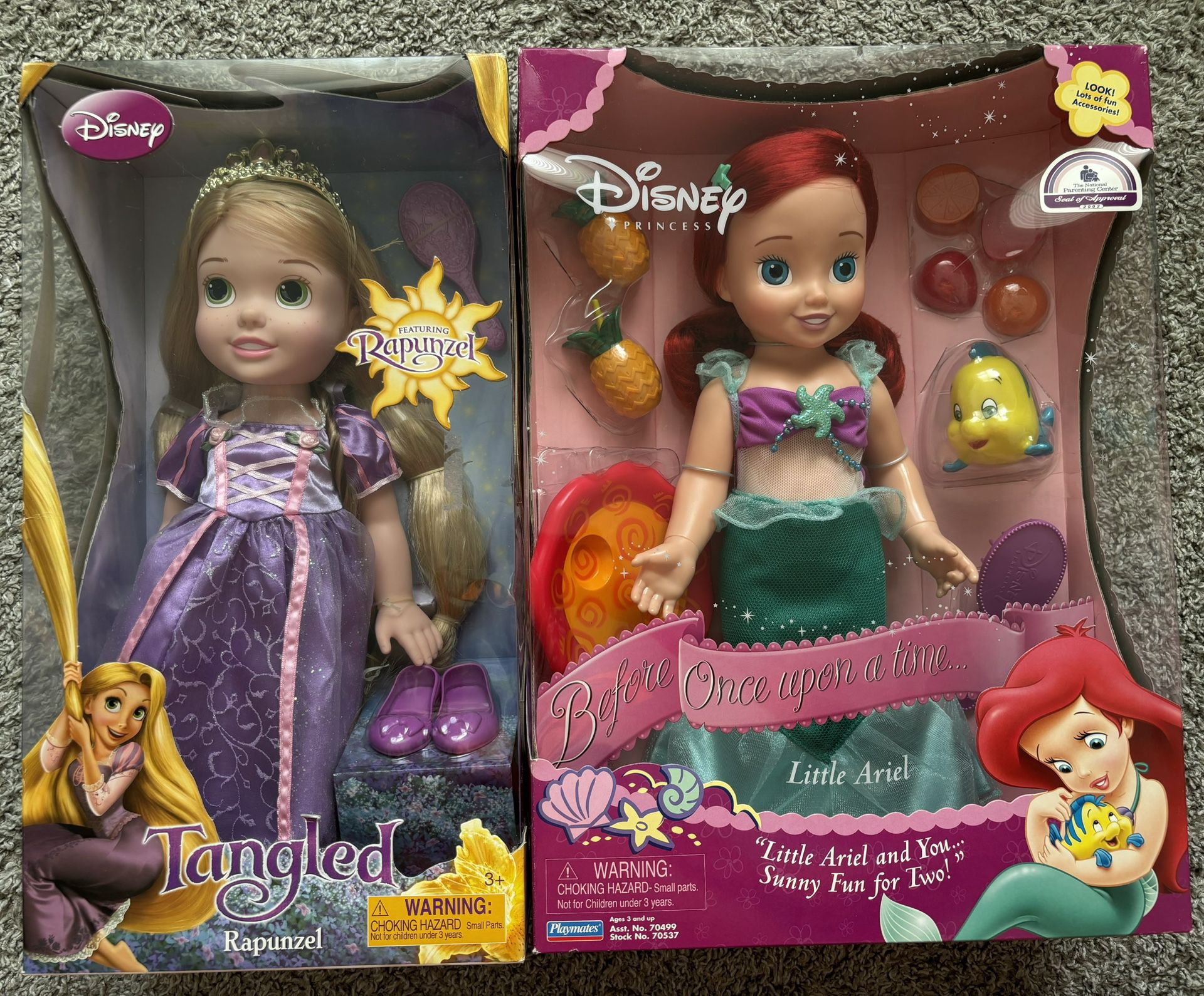 Disney’s Ariel & Rapunzel Dolls