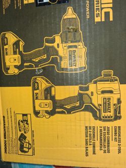 Dewalt atomic impact drill combo