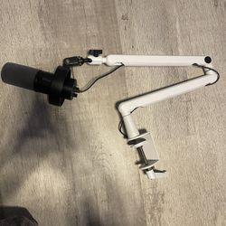 Finfine mic + boom arm 