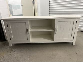 White TV Stand/Entertainment Center