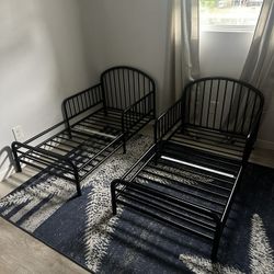 Black Metal Toddler Beds