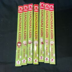 Kamichama Karin TOKYOPOP Manga Lot Vol 1-7 Koge-Donbo
