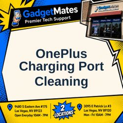 OnePlus Charging Port Cleaning