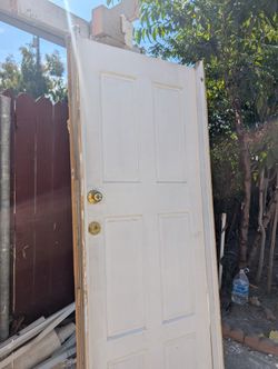 White Interior Door