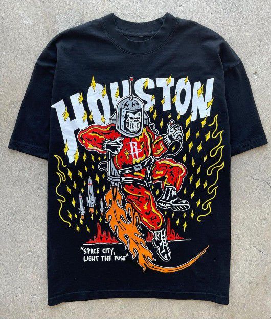 Warren Lotus X Houston Rockets Large Shirt 