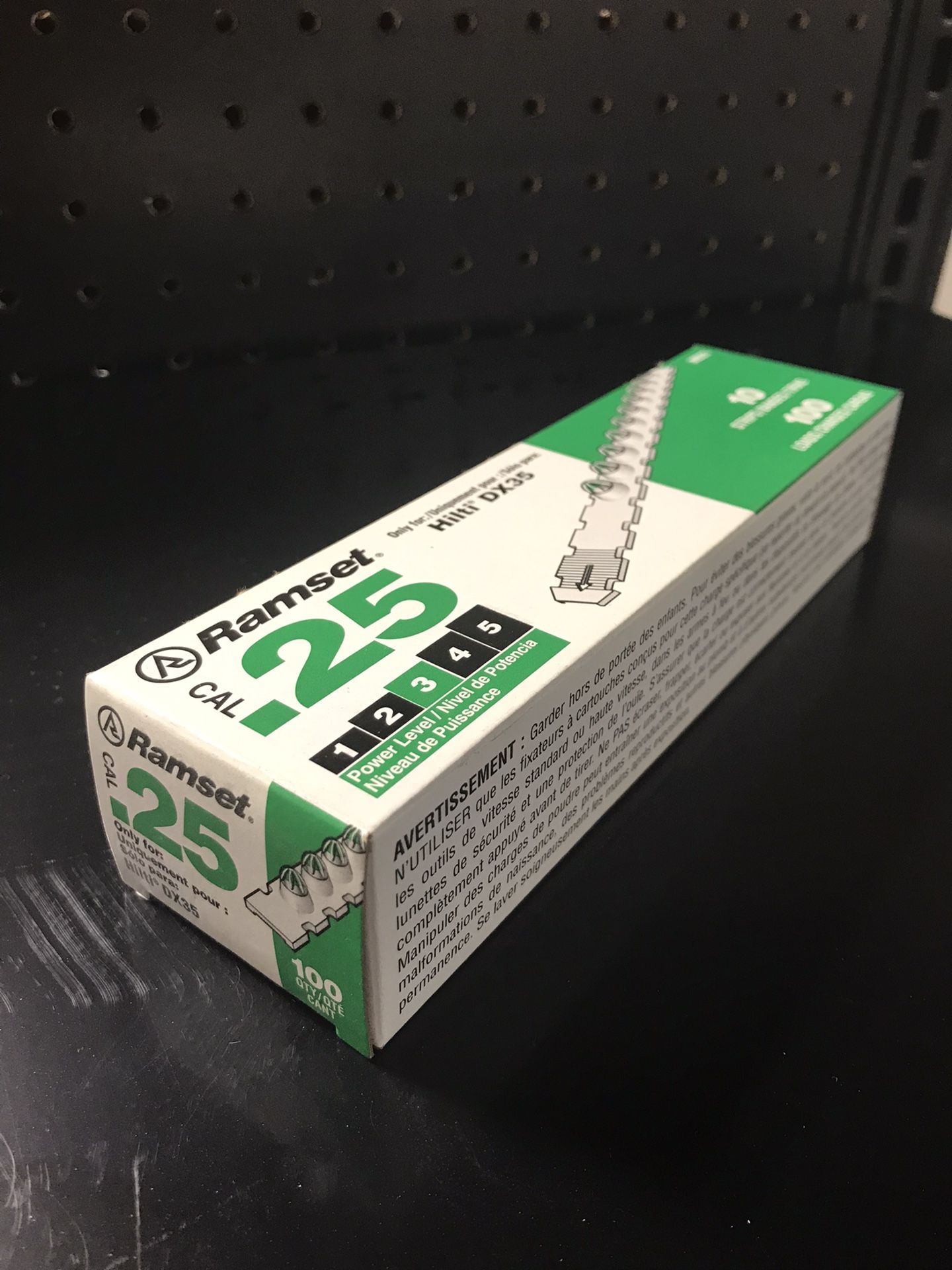RAMSET - 3RS25 .25 Caliber Loads (GREEN)