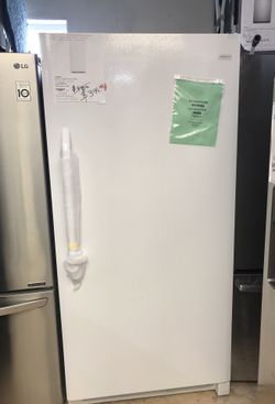 Frigidaire 20.9 cu ft Upright Freezer in White/1 year warranty free delivery
