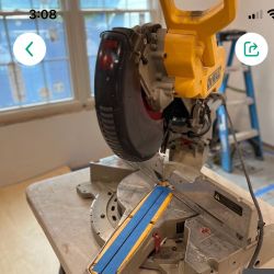 dewalt 12" compound saw
