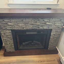 Electric Fireplace 