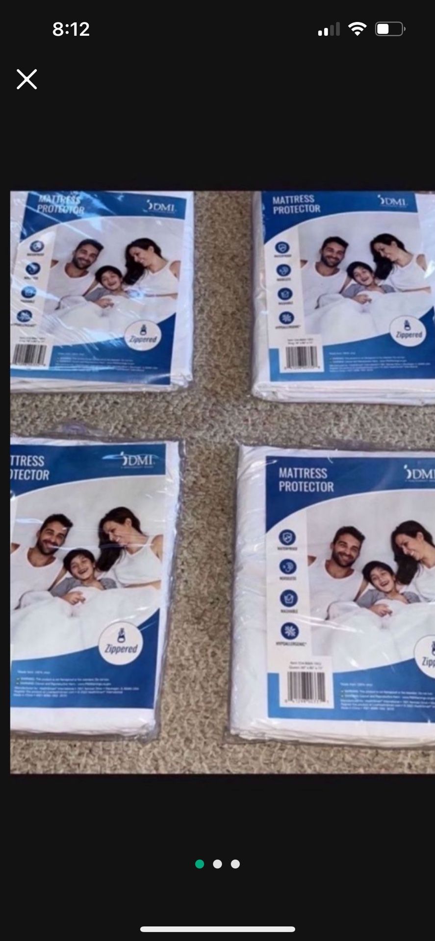 Mattress Covers - Brand New & Waterproof - All 4 for 40.00 Dollars