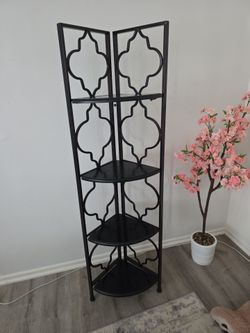 Four-tier corner ètagère