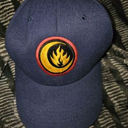 Black Label Skateboards Flexfit Hat L 1990's Acrylic/Wool