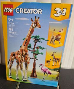 LEGO Creator 3-in-1 Wild Safari Animals #31150 (Brand New / Sealed)