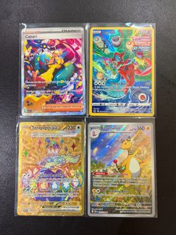 Pokemon TCG Singles - Canari, Deoxys, Terapagos, Ampharos