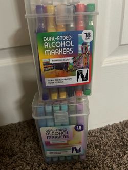Dual ended markers