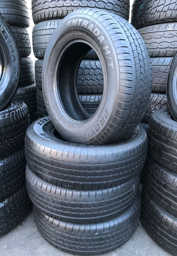 235/70/16 SET OF 4 USED TIRES for Sale in Long Beach, CA OfferUp