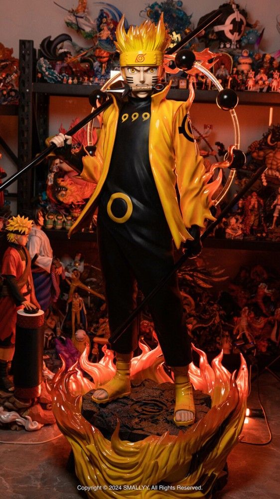 Cw Studio Naruto Six Path Mode Lifesize Statue