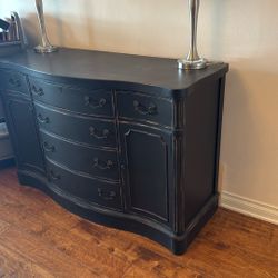 Antique Buffet Cabinet 