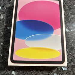 New Apple iPad 11th Gen 128GB Pink