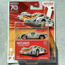 MATCHBOX PORSCHE 910 MATCHBOX COLLECTORS 70TH