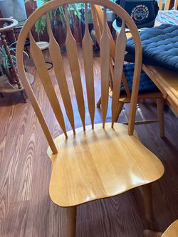 Wood Windsor Dining Set