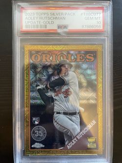 2023 Topps Silver Pack Update - Gold Adley Rutschman 