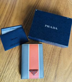 Prada Saffiano Leather Card Holder