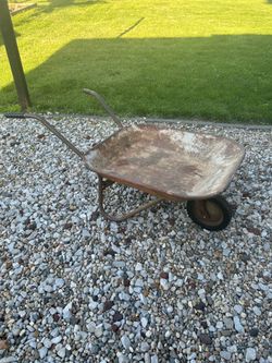 VINTAGE WHEELBARROW