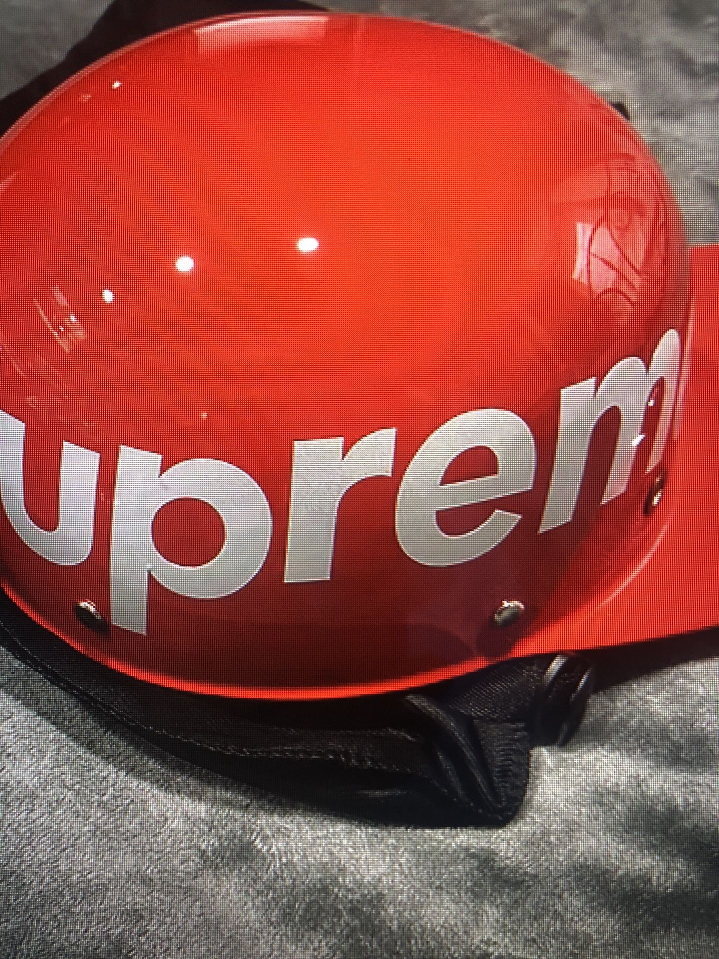 Supreme, baseball, cap helmet