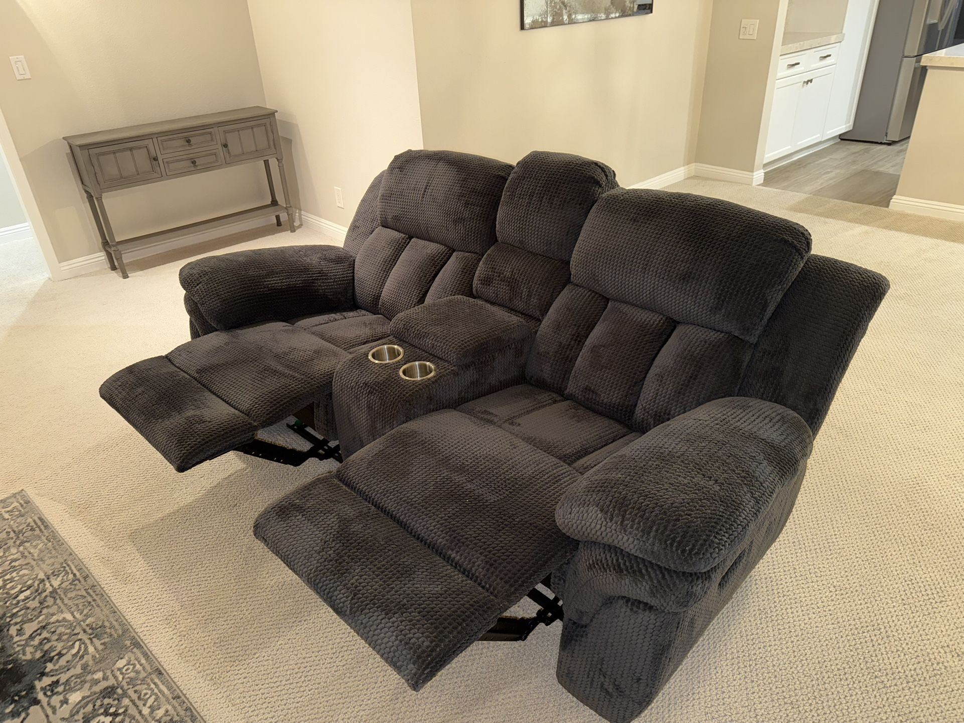 Recliner Couch Loveseat