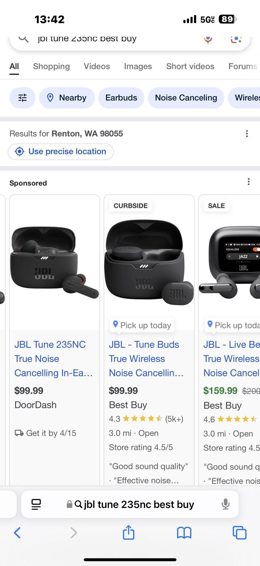 Brand New JBL TUNE BUDS-PERFECT FIT (2025) Model Wireless Earbuds