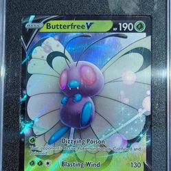 SGC 9.5 Butterfree V Pokemon Tcg