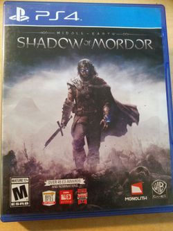 Ps4 shadow of mordar