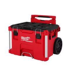 Milwaukee PACKOUT 22 in. Rolling Modular Tool Box Low Profile Handle