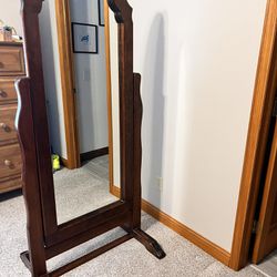 Standing Cheval Dressing Mirror.