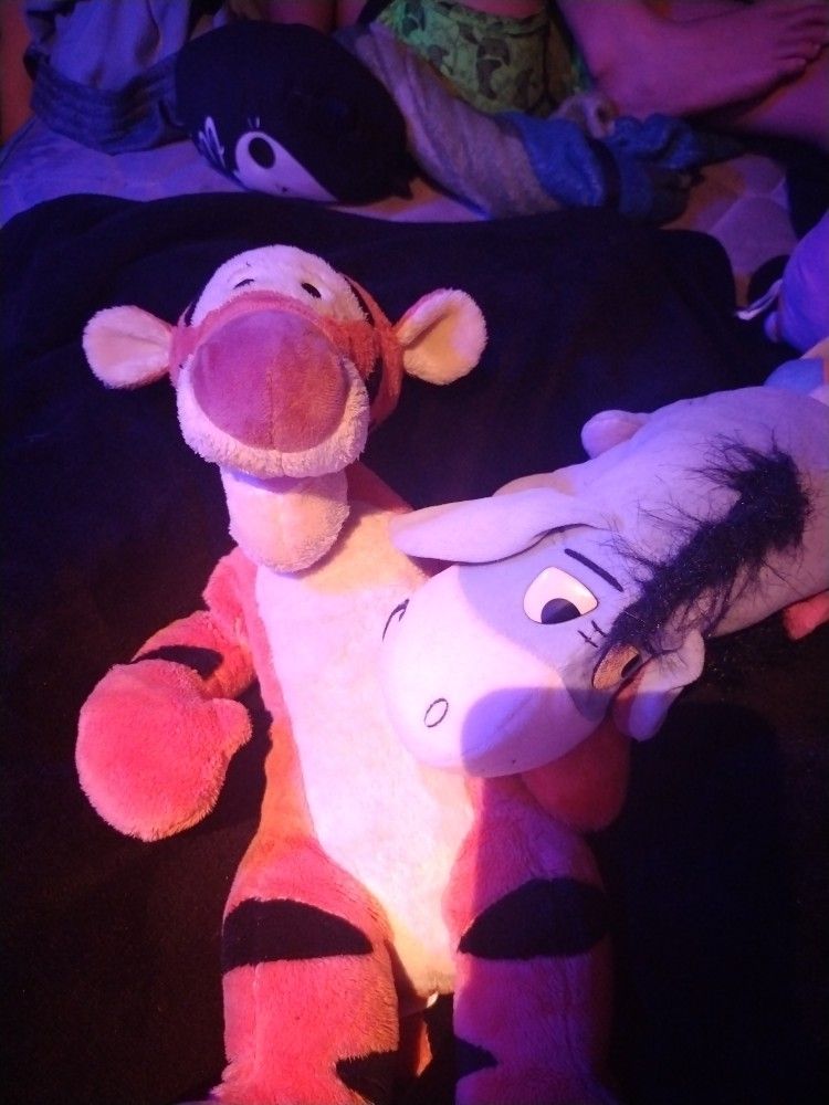 $7 Tigger And Eeyore Disney Stuffed Animal Set