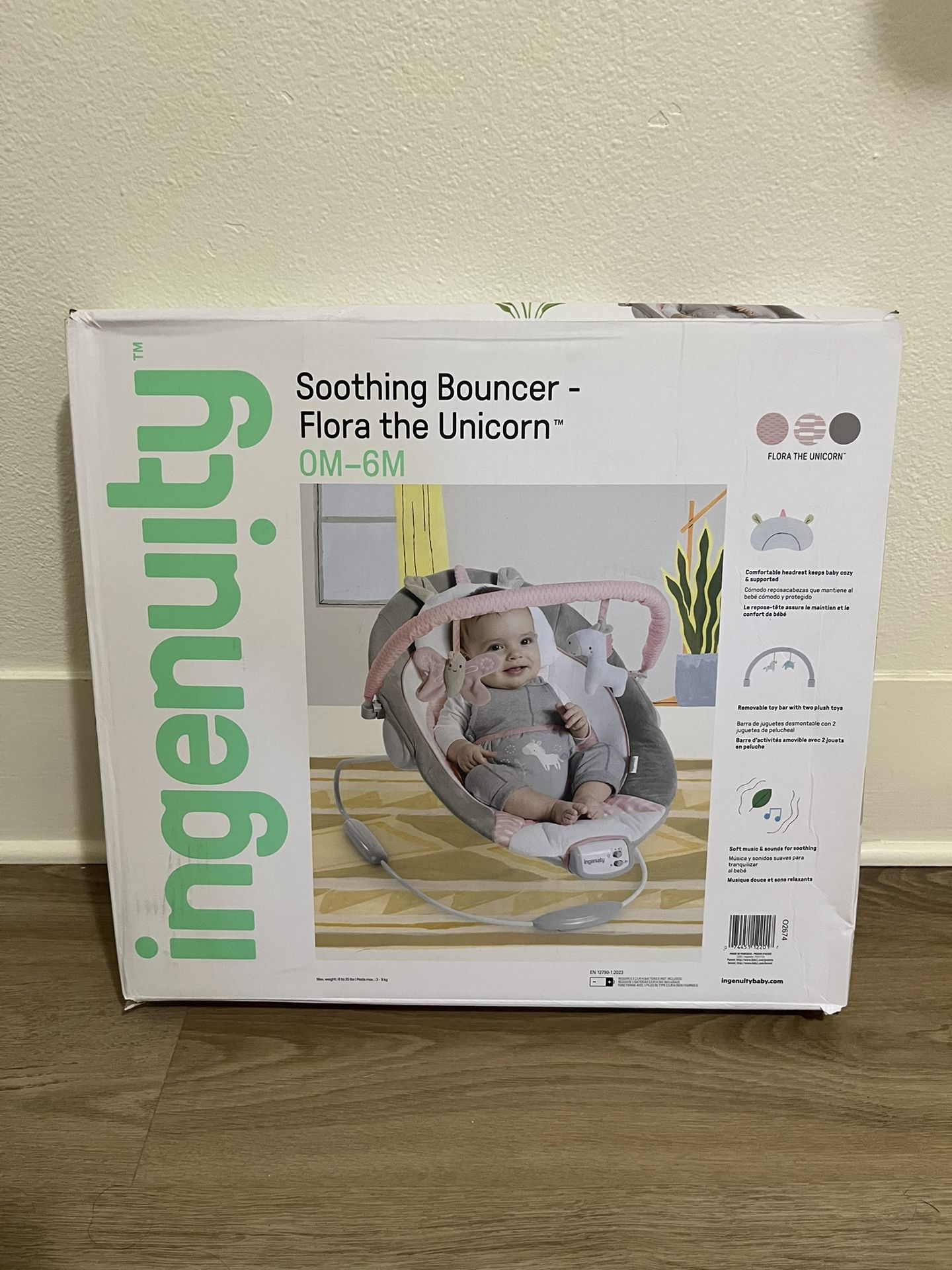 Ingenuity Baby Bouncer Swing NIB factory Sealed
