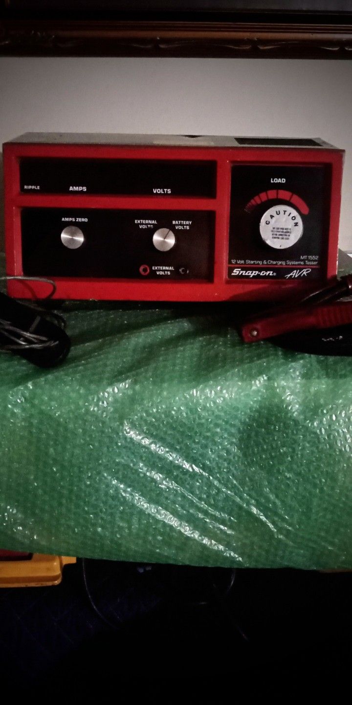 Snap On MT1552 AVR 12V Starting And Charging System Tester In Excellent Condition