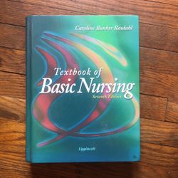 Text Book Of Basic Nursing Seventh Edition. 