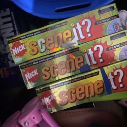 Nick Scene It Board Games 