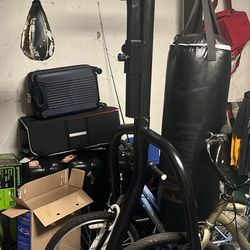 Everlast punching bag and speedbag