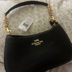 Cosch Black Teri Shoulder Bag 