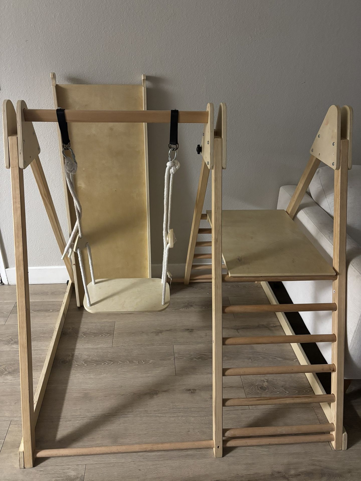 Foldable Swing And Slide Play Set