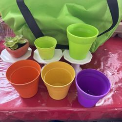 Mini Pot And Ceramic Mini Stands