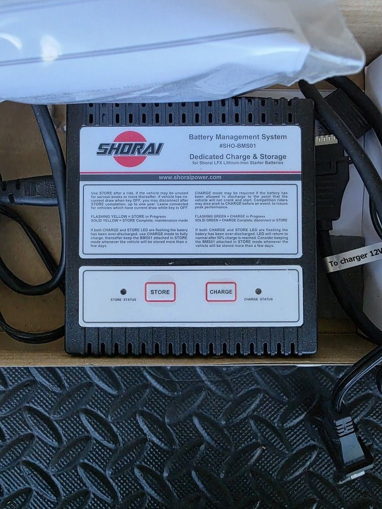 Shorai Battery Management System Storage And Charging